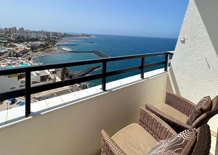 Apartmán Stunning 2 Bedroom Penthouse With Sea View K213 Costa Adeje (Tenerife)
